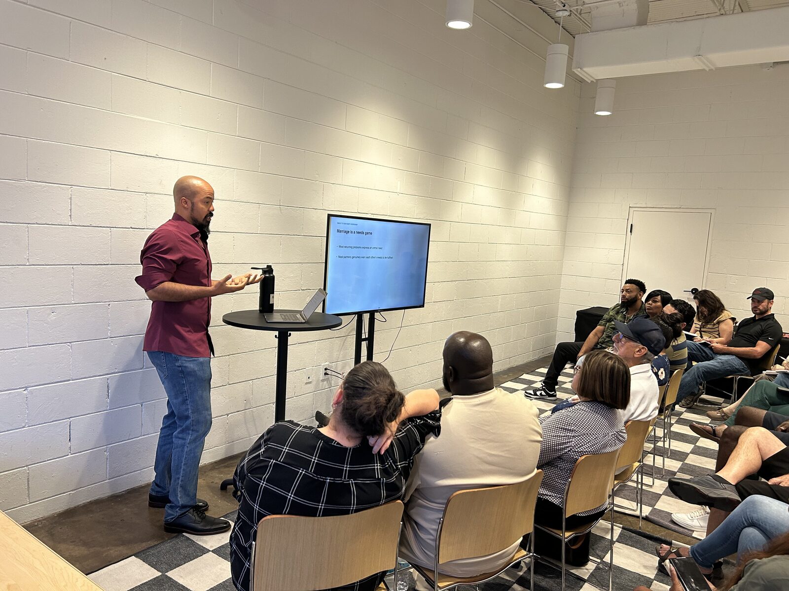 Dennis Crosby teaching a Back to Your Best workshop